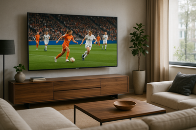 EK Voetbal 2025 kijken? Met een Samsung TV en Sonos soundbar haal je het stadiongevoel in huis