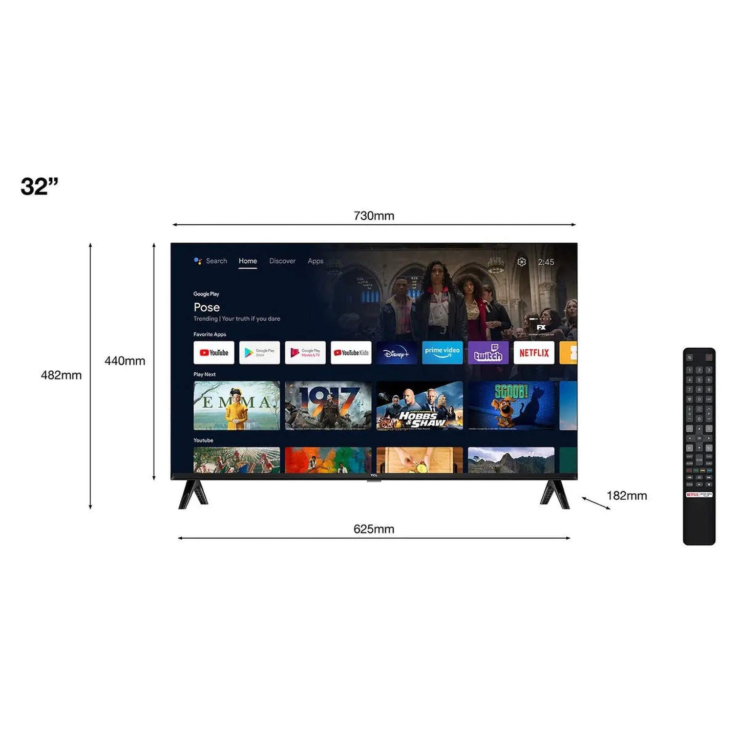 TCL 32S5400AF