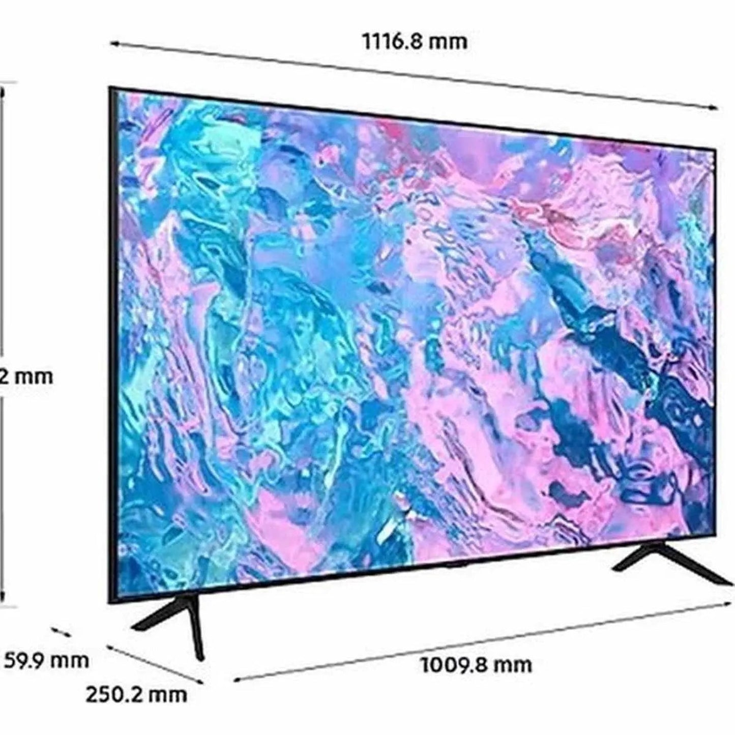 SAMSUNG UE50CU7102 - 50 inch - 4K UHD