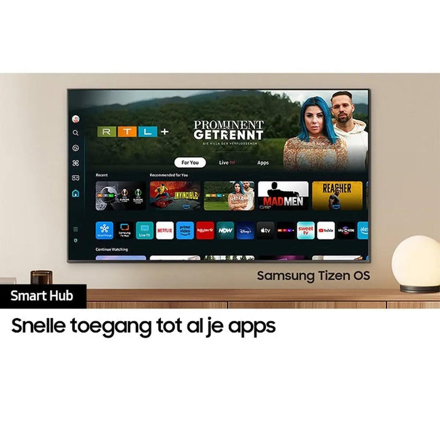 SAMSUNG QE55Q77D - 55 inch - 4K UHD