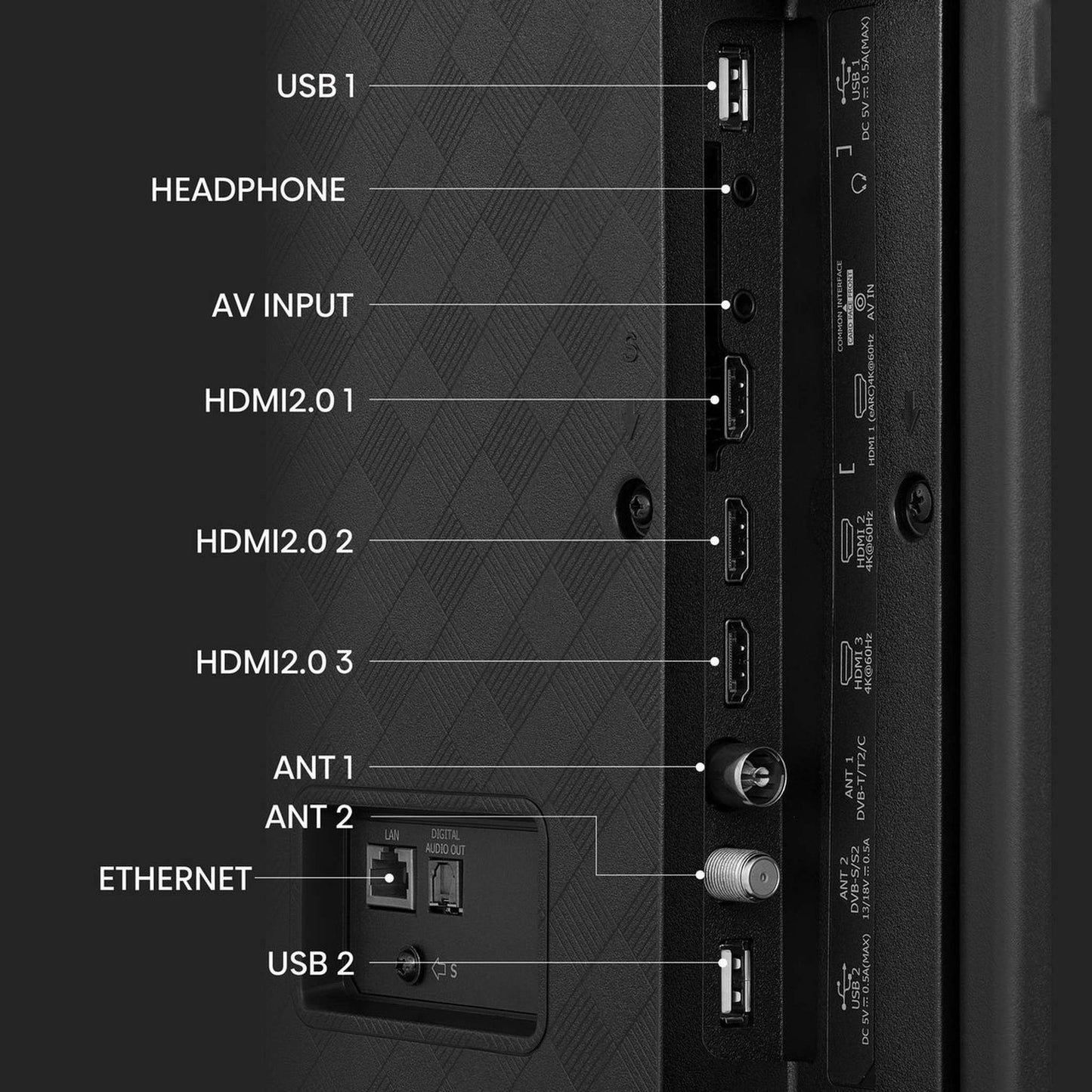 HISENSE 75A6K - 75 inch - 4K UHD