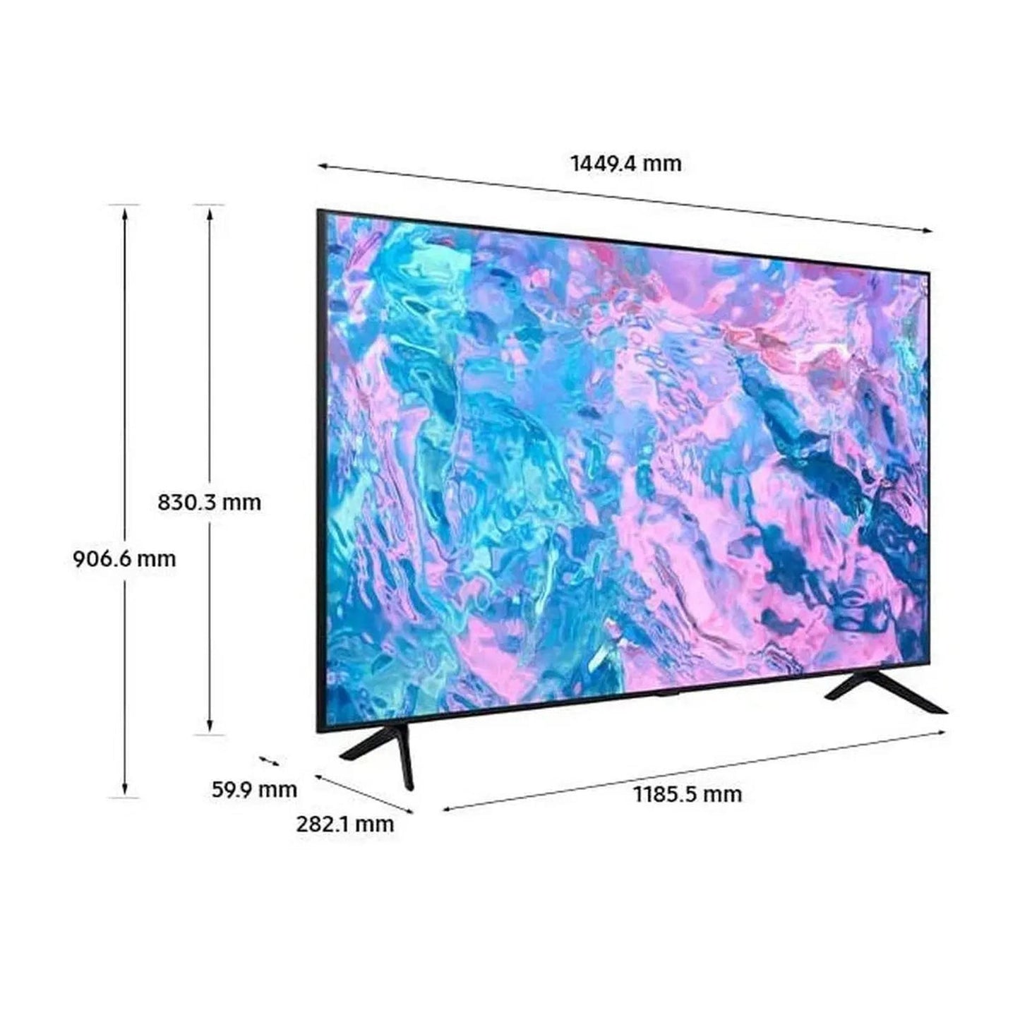 SAMSUNG UE65CU7190 - 65 inch - 4K UHD