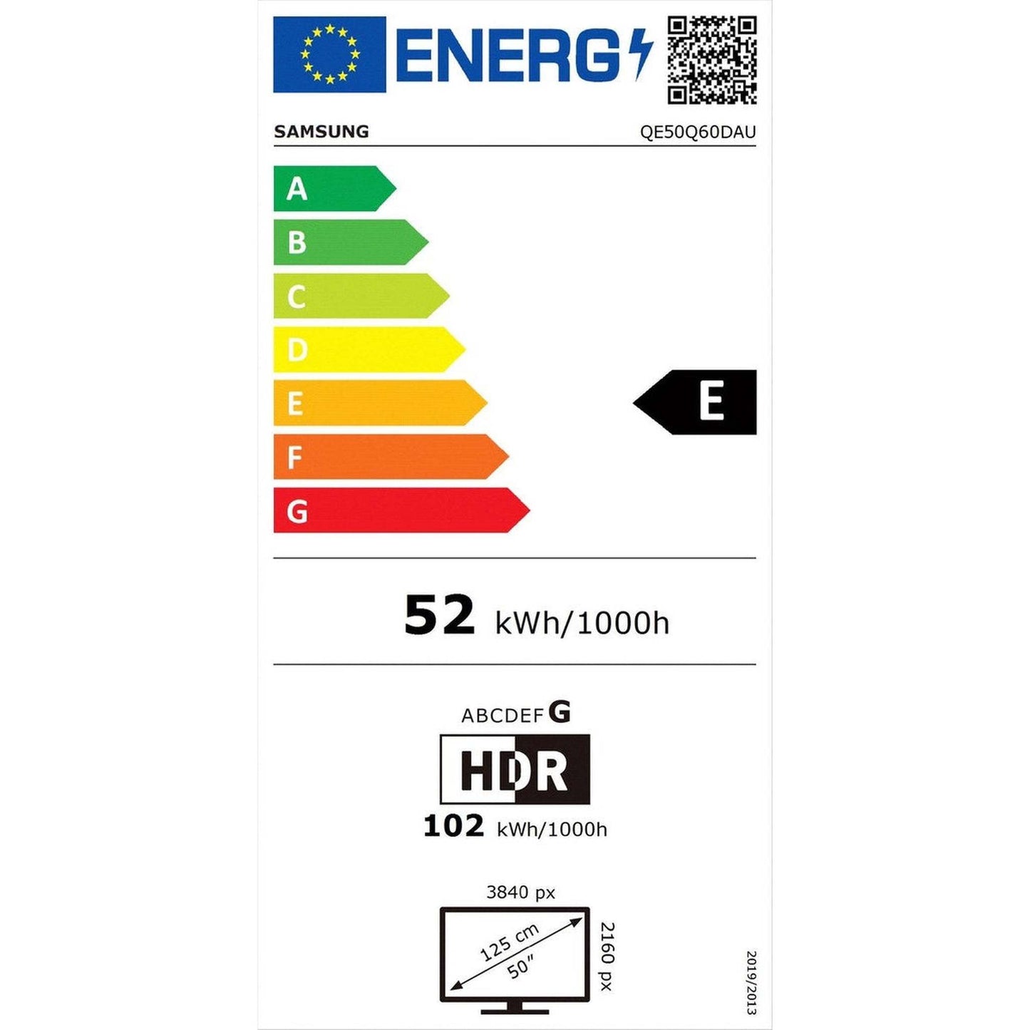 Samsung QE55Q60D - 55 inch - 4K UHD