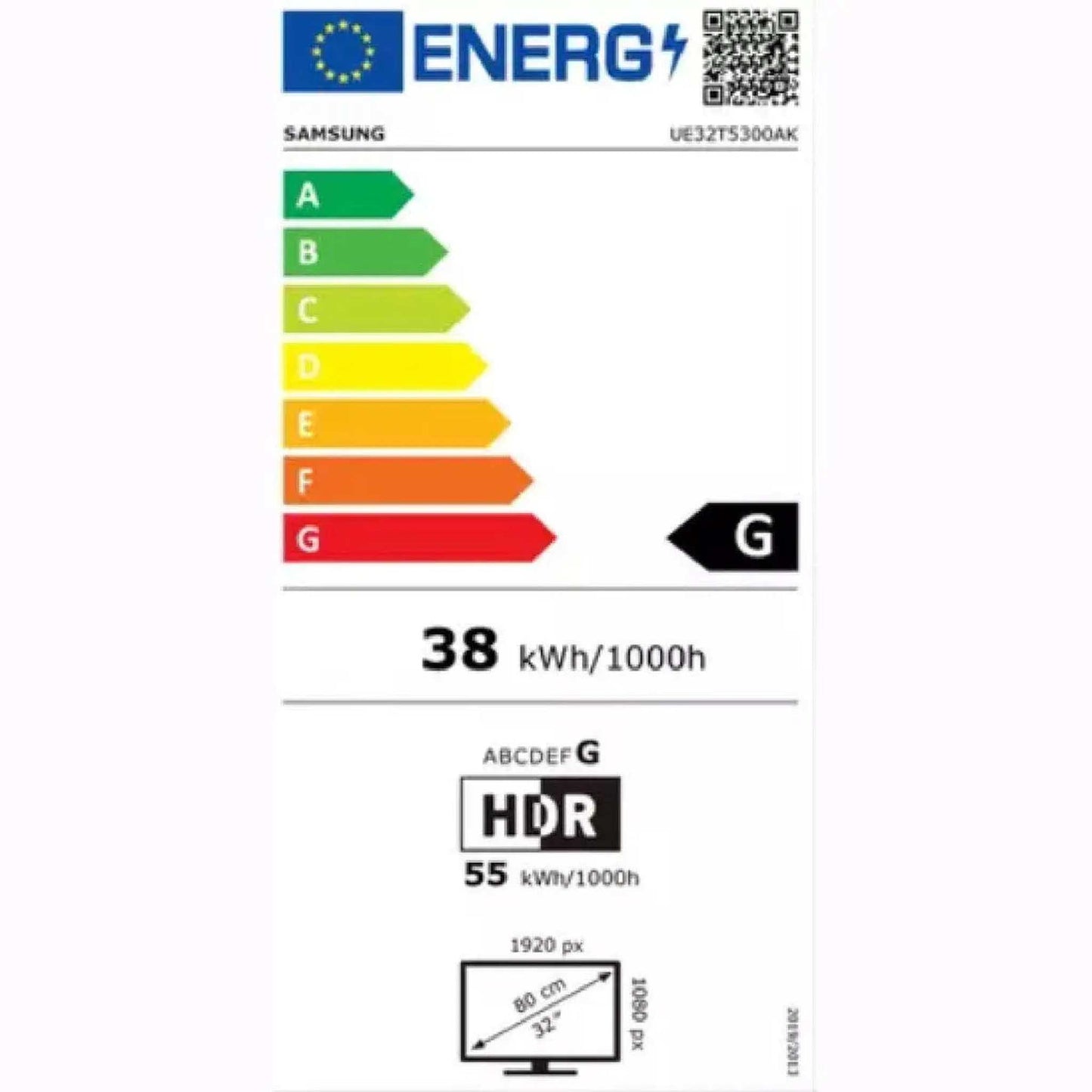 SAMSUNG UE32T5370 - 32 inch - Full HD