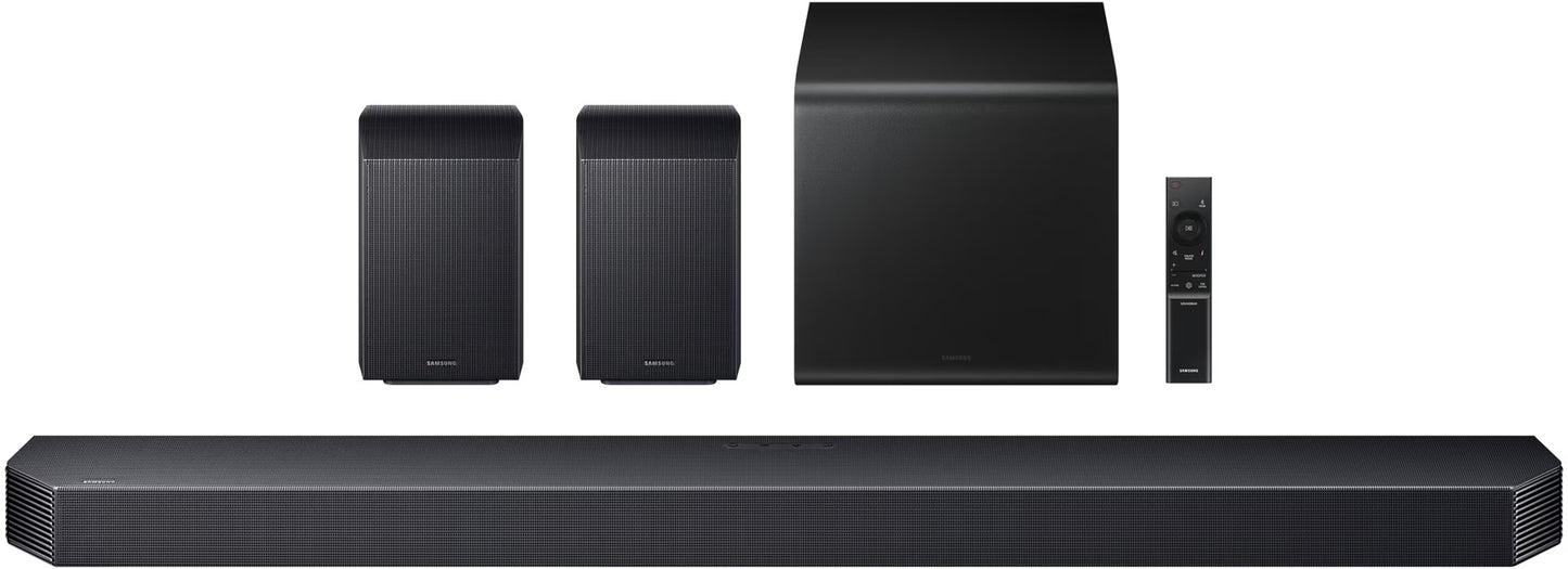 Samsung HW-Q930F – Soundbar – Draadloze subwoofer – Wifi – 9.1.4-kanaals – Zwart – Dolby Atmos