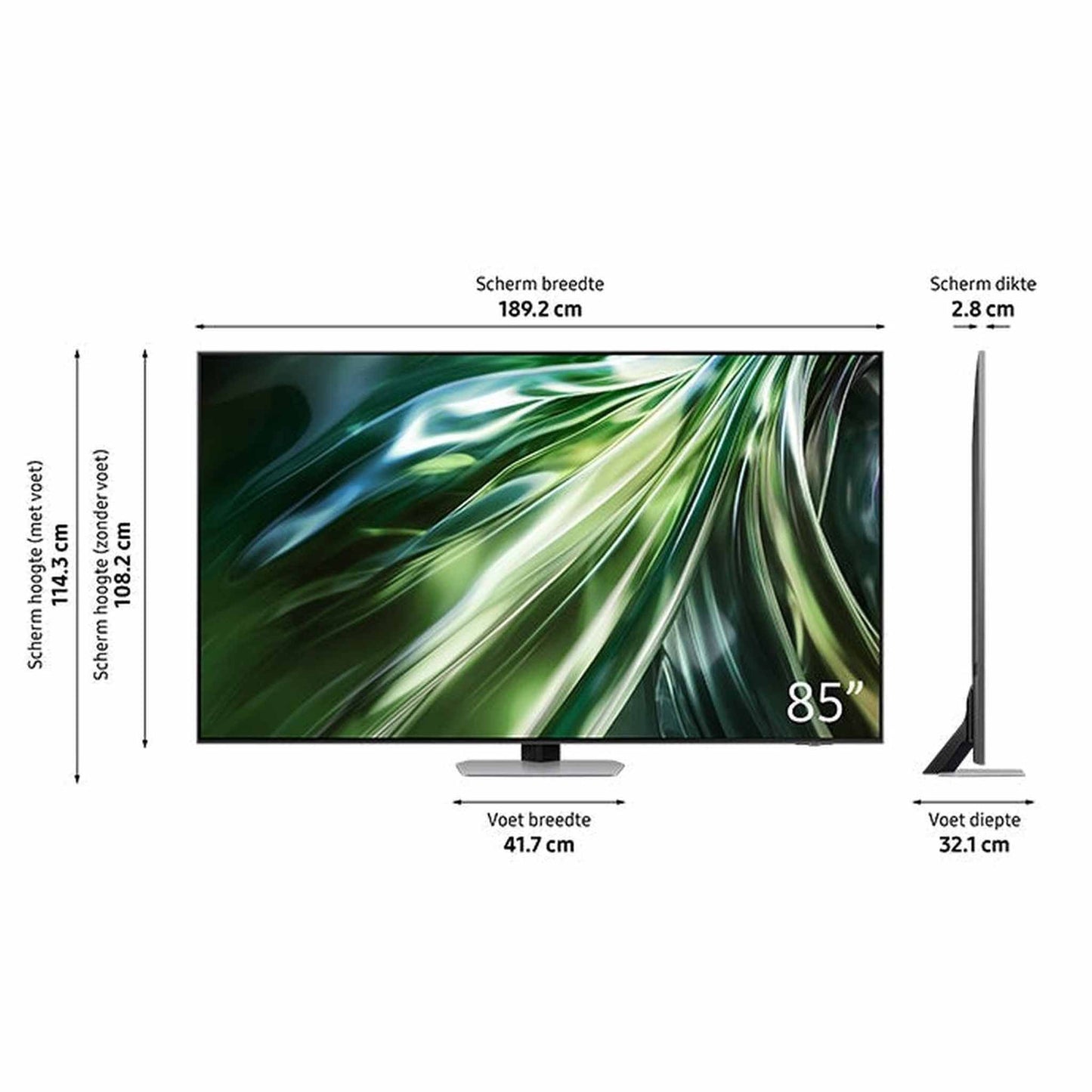 SAMSUNG QE85QN93D - 85 inch - 4K UHD