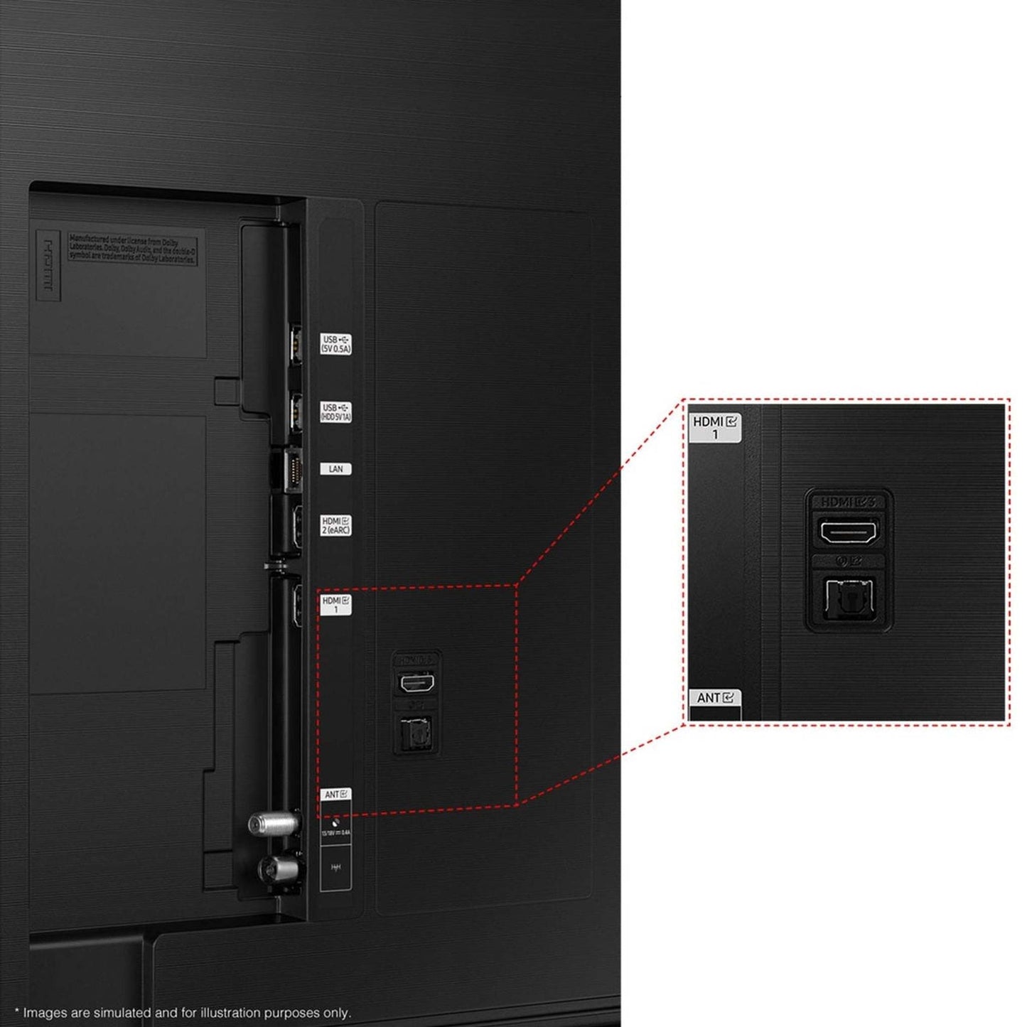 SAMSUNG QE50Q60D – 50 inch – 4K UHD QLED