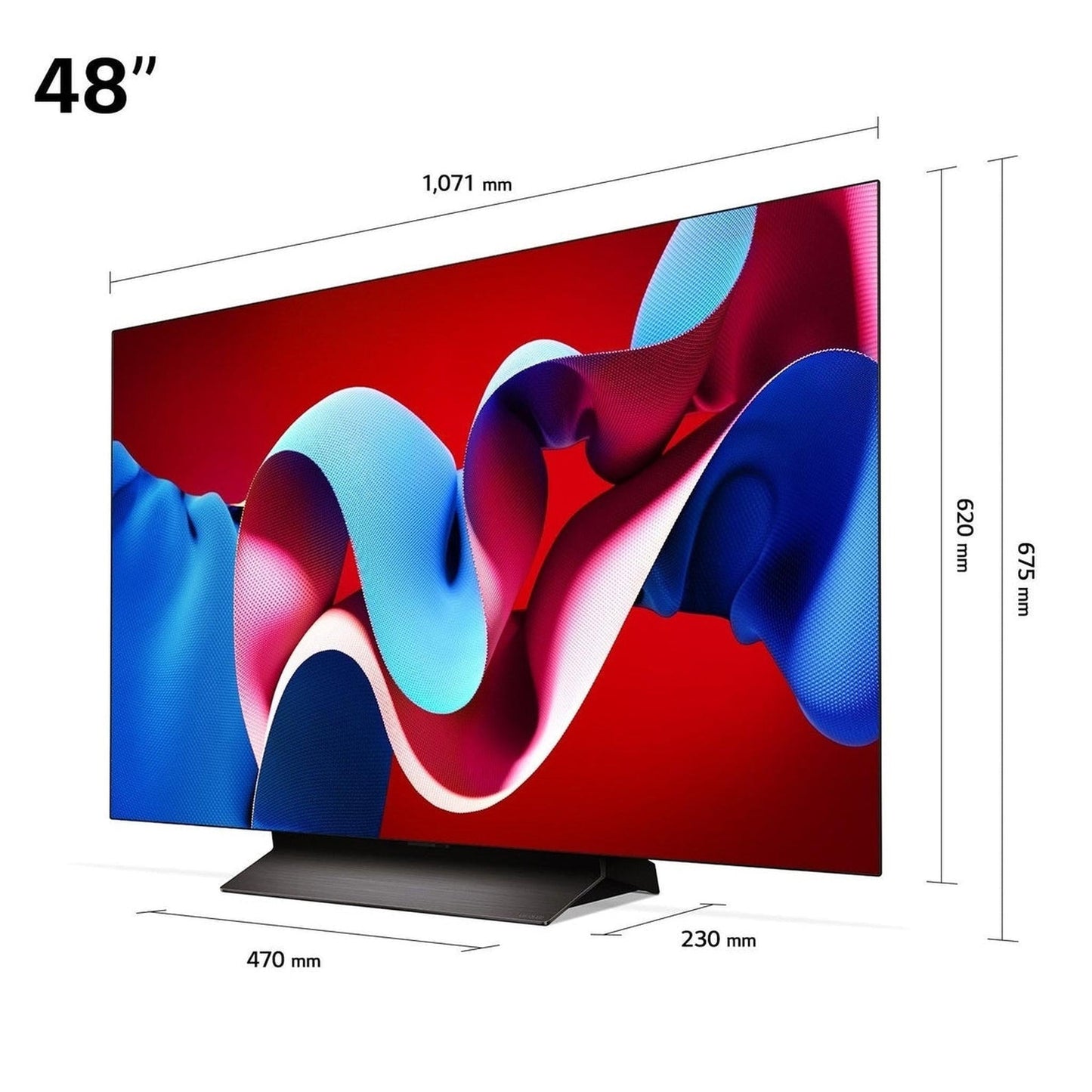 LG OLED48C46LA - 48 inch - 4K UHD