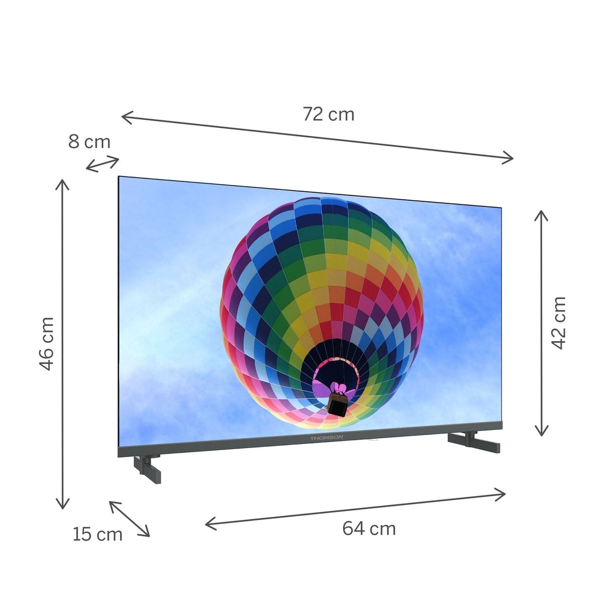 Thomson 32QG4S14 - 32 inch - Full HD