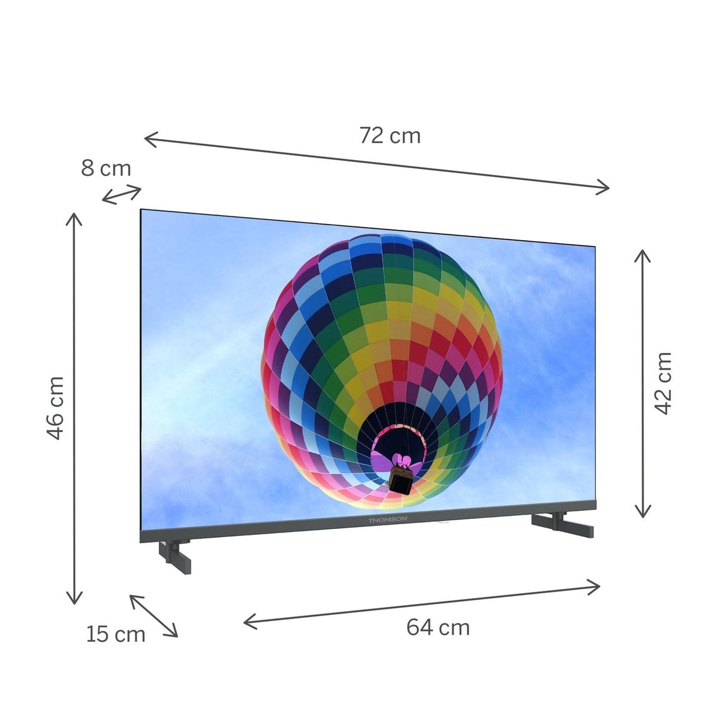Thomson 32QG4S14 - 32 inch - Full HD