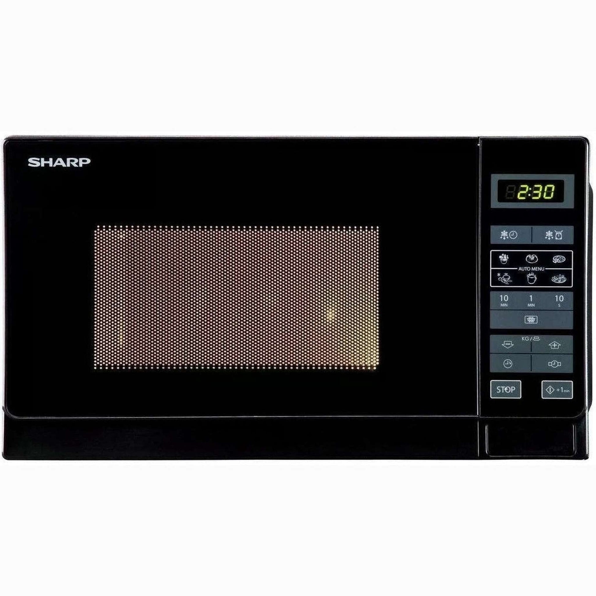 Sharp R742BKW - Vrijstaande magnetron - met grillfunctie