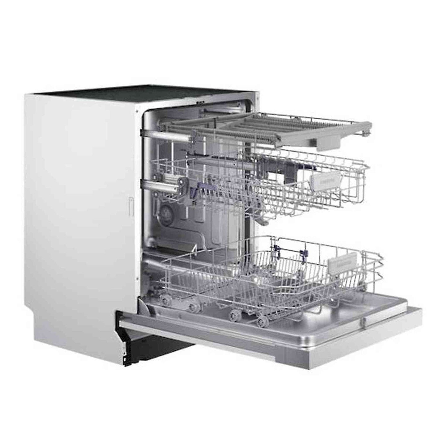 Samsung DW60M6050SS - Inbouw vaatwasser - Half geïntegreerd