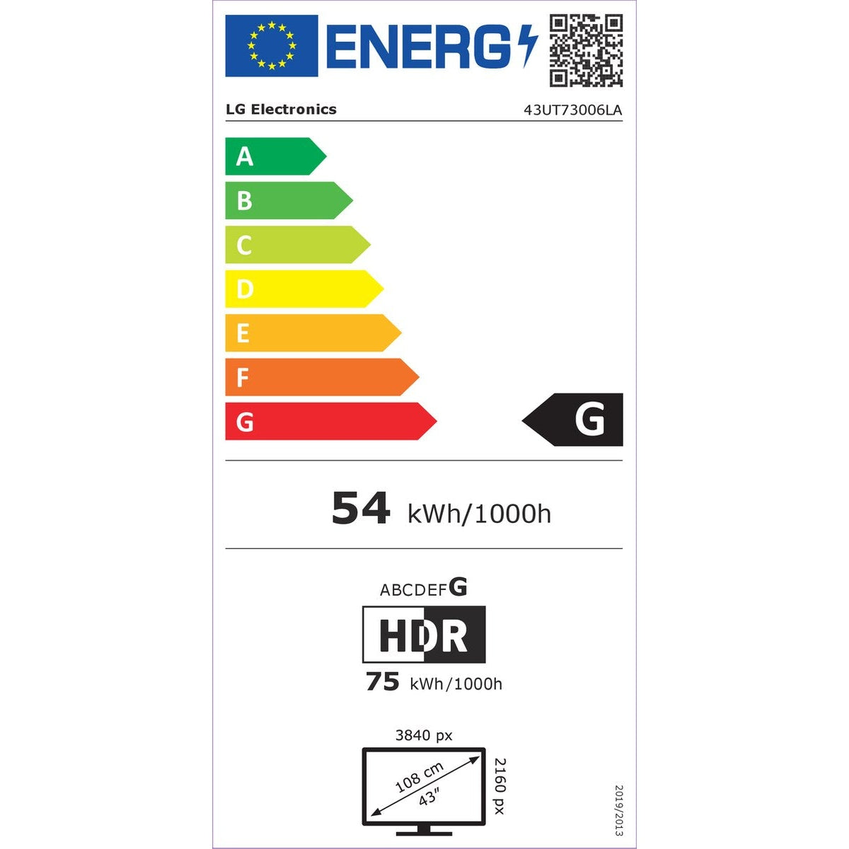 LG 43UT73006LA