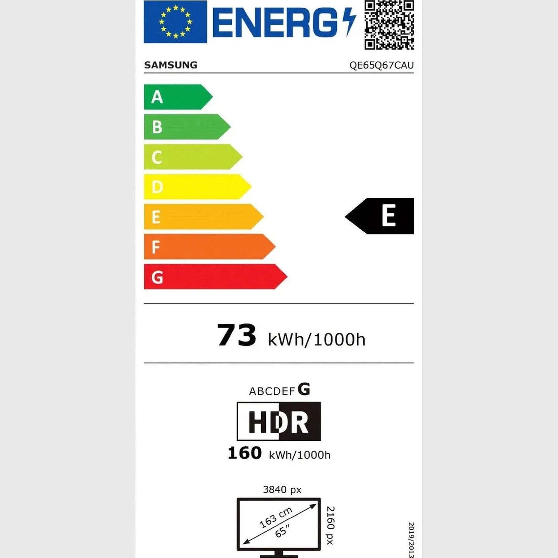 SAMSUNG QE43Q67C - 43 inch - 4K UHD
