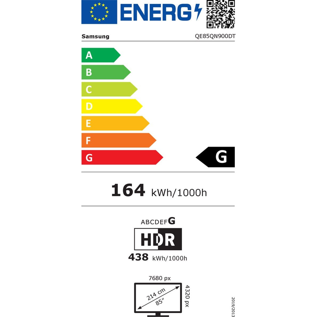 SAMSUNG QE85QN900D