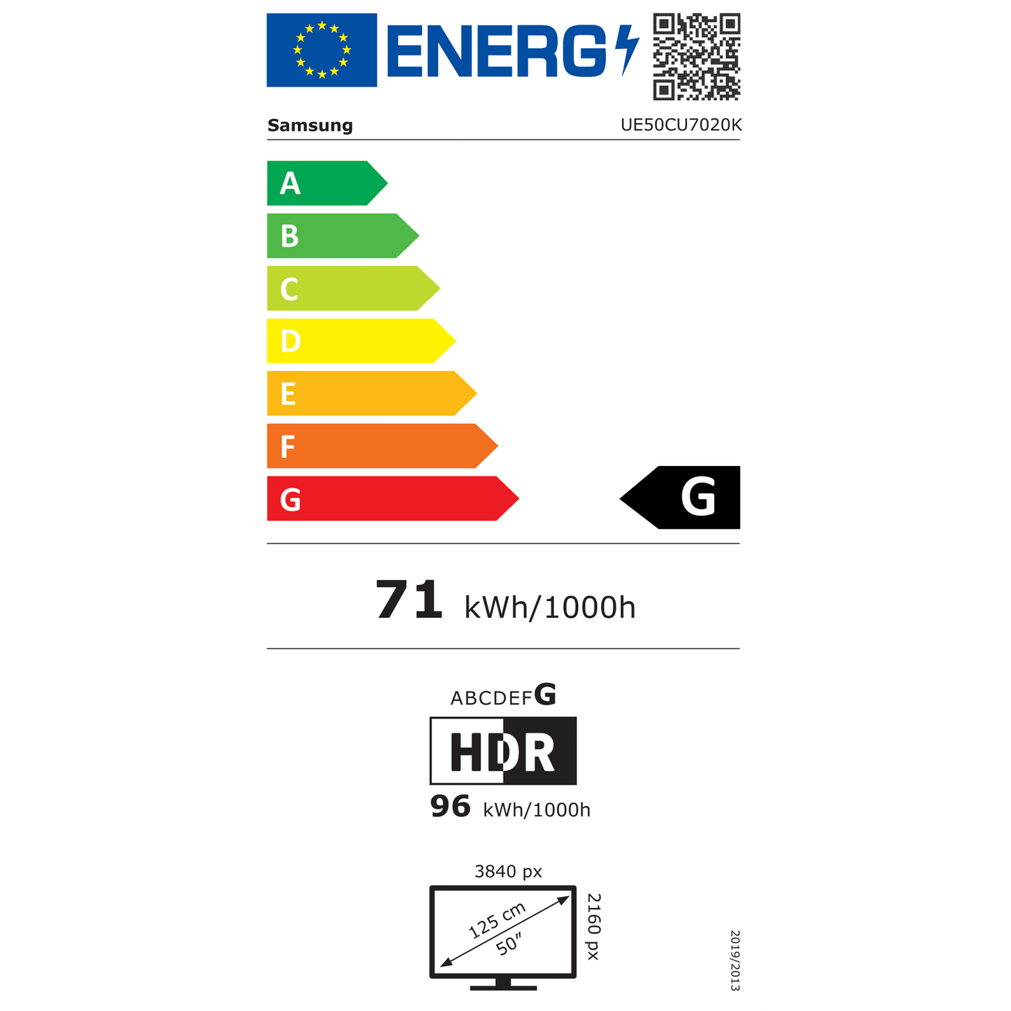 Samsung UE50CU7020