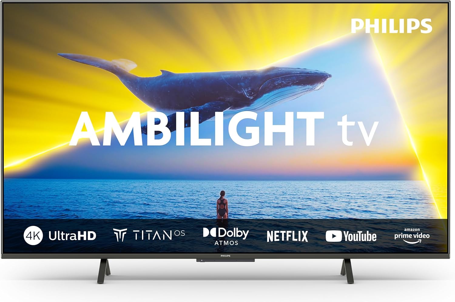 Philips 43PUS8109/12 – 43 inch 4K UHD LED TV – Ambilight – Smart – HDR – Zwart – Energieklasse G - Art Electronics