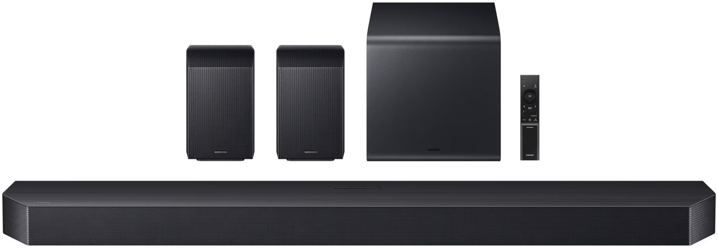 Samsung HW-Q990F – Soundbar – 11.1.4-kanaals – Draadloze subwoofer – Wifi – Zwart – Dolby Atmos