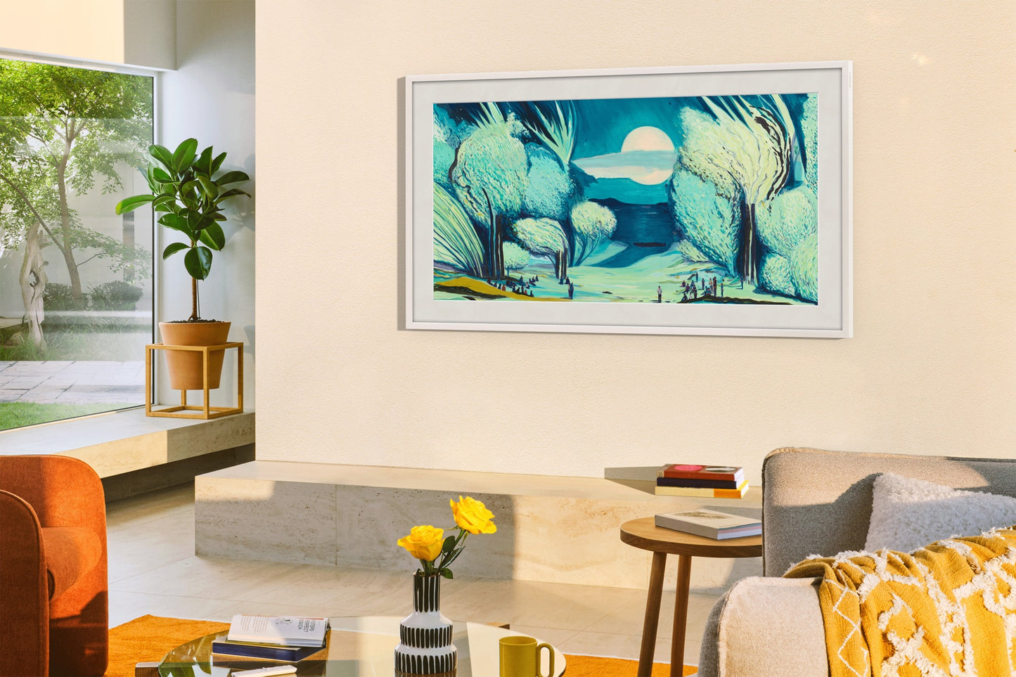 Samsung QE55LS03F – 55 inch QLED 4K TV – Frame Design – Smart – HDR