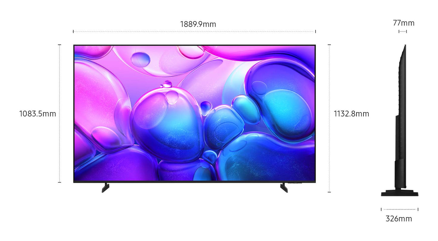 Samsung QE85Q6FA – 85 inch QLED 4K UHD TV – Bioscoopervaring in je woonkamer – HDR – Smart TV – Zwart - Art Electronics