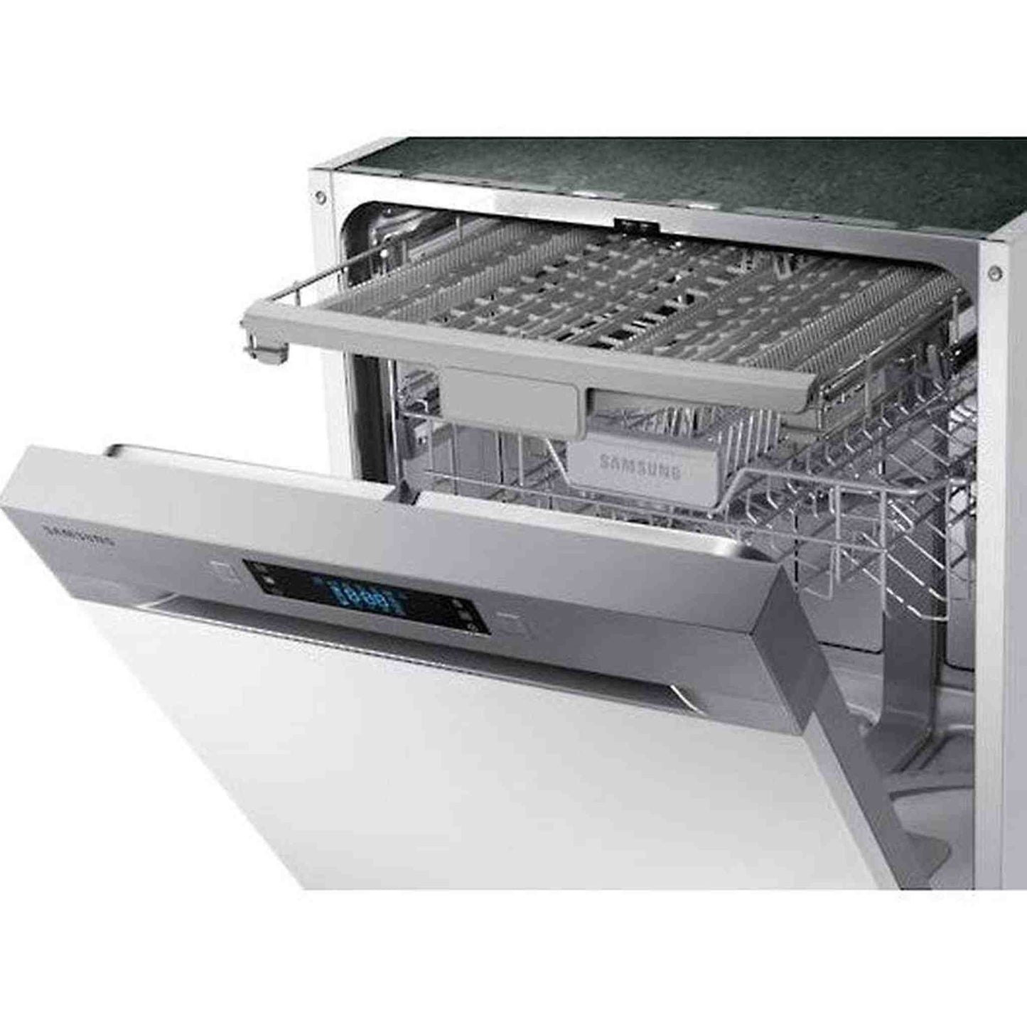 Samsung DW60M6050SS - Inbouw vaatwasser - Half geïntegreerd