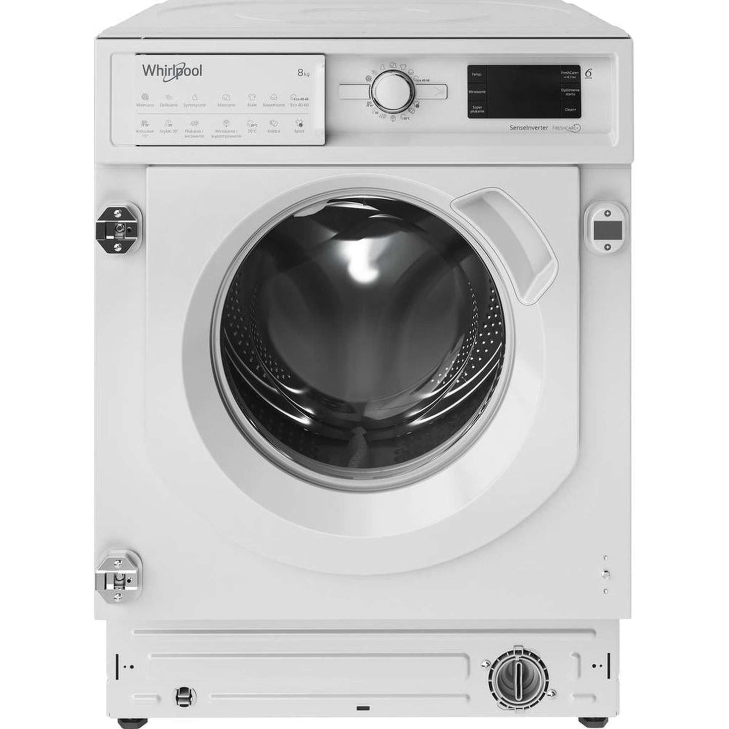 Whirlpool BIWMWG81485PL – Wasmachine – Energiezuinig, Stille 1400 rpm Centrifuge – 8 kg Vulgewicht