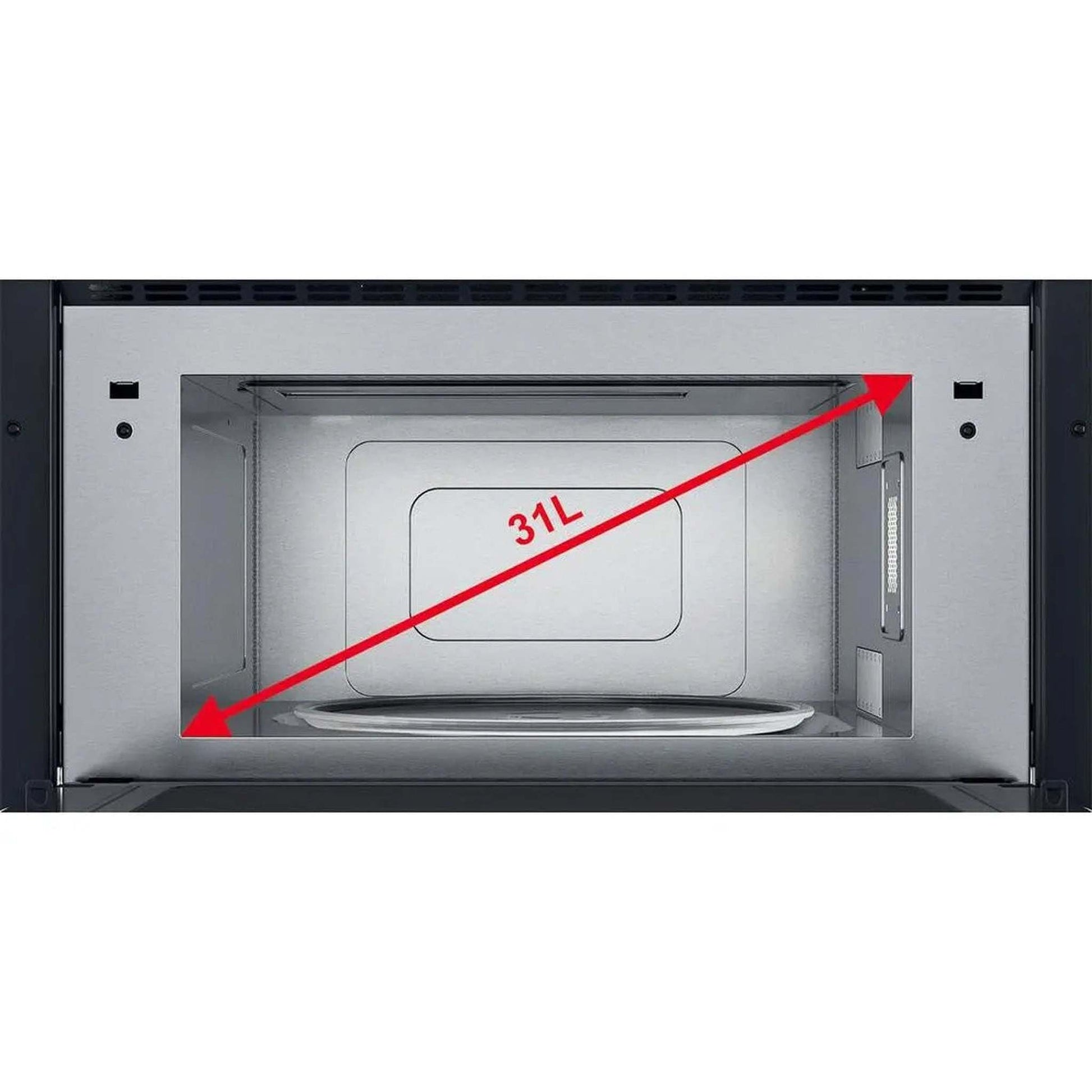 Whirlpool AMW730NB - Inbouw magnetron - met grillfunctie