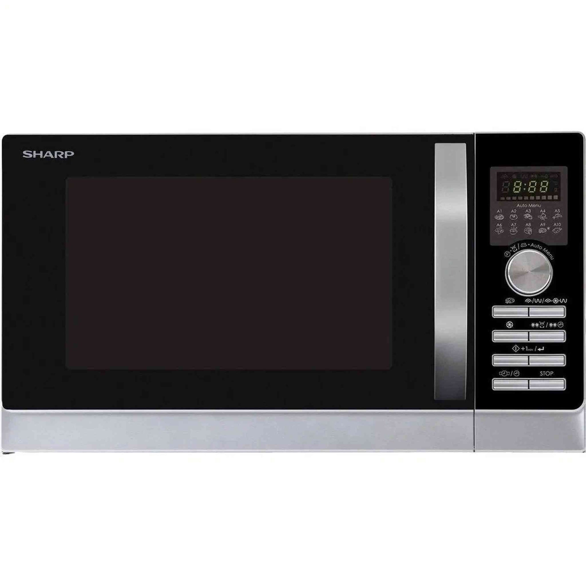 Sharp R843INW - Vrijstaande magnetron - met grillfunctie