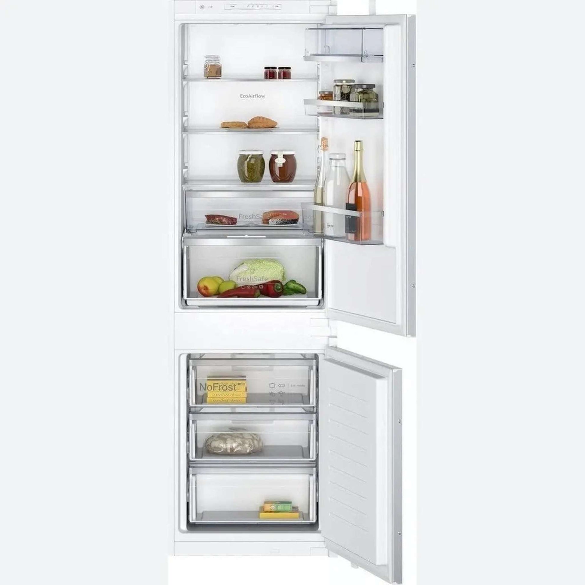 NEFF KI7862SE0 - Inbouw Koel-vriescombinatie - No Frost